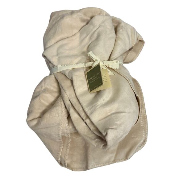Pottery Barn Other - NWT POTTERY BARN BAMBOO COTTON THROW 50”x70”